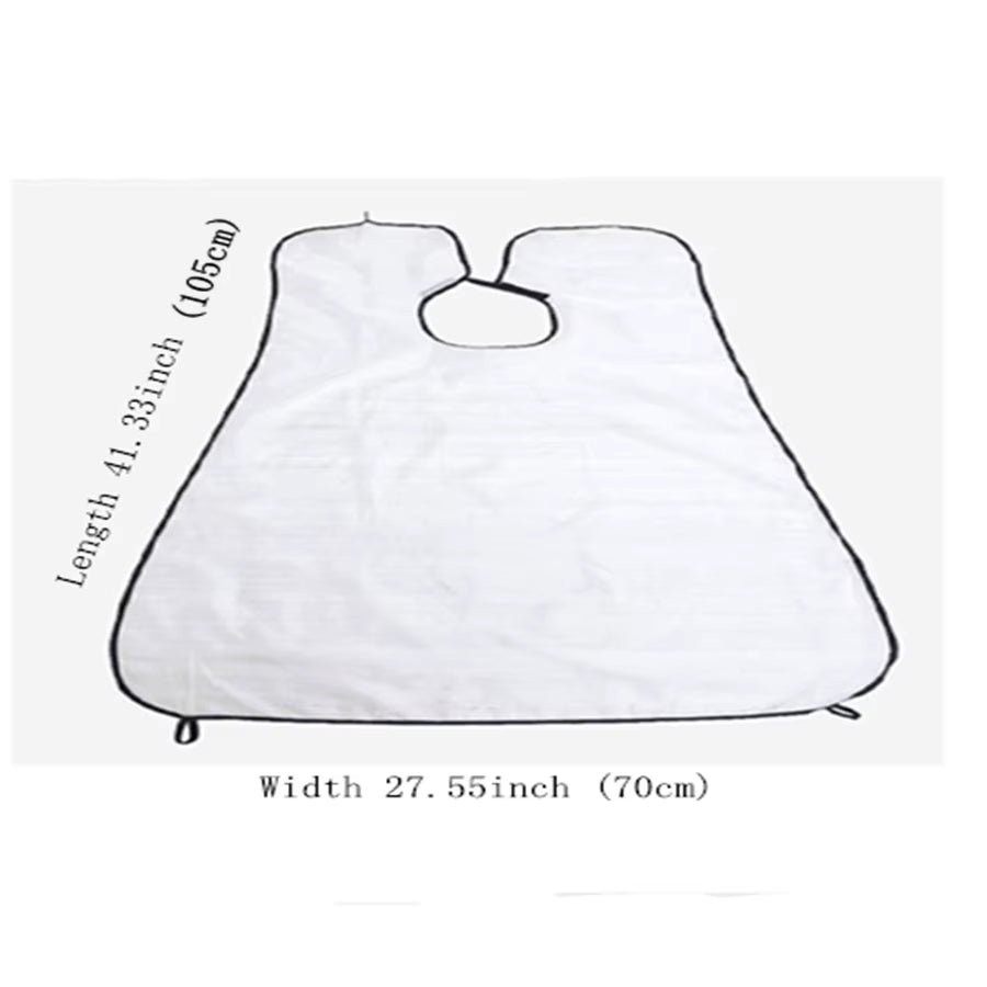 Men'S Home Shaving Scarf, Shaving Cloth, Hair Cutting Hat, Hair Cutting Apron, Dirt Proof, Keep Clean