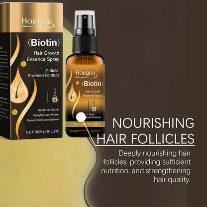 Biotin Fast Hair Growth Spray

Anti Hair Loss & Baldness Prevention Serum for Scalp & Beard – 30 ml