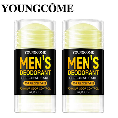 Men Sandalwood Deodorant Stick – Long-Lasting Odor Control, Anti-Sweat & Underarm Freshness