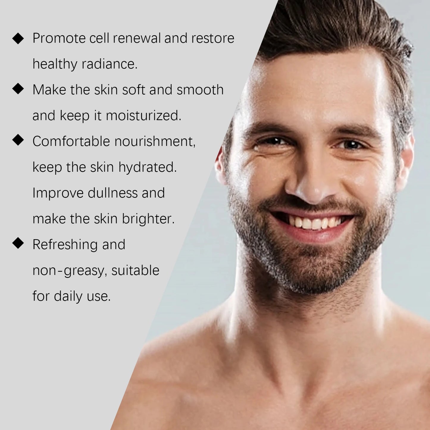 Men’s Retinol Face Serum – Hydrating & Brightening Care