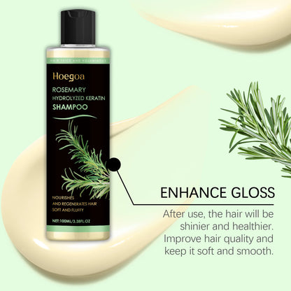 Organic Rosemary Oil Shampoo – Boosts Hair Growth, Thickness & Volume for Men & Women