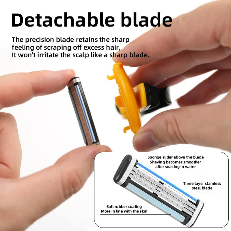 Men’s Manual Head Shaving Razor