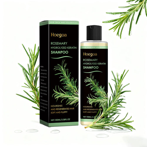 Organic Rosemary Oil Shampoo – Boosts Hair Growth, Thickness & Volume for Men & Women