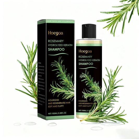 Organic Rosemary Oil Shampoo – Boosts Hair Growth, Thickness & Volume for Men & Women