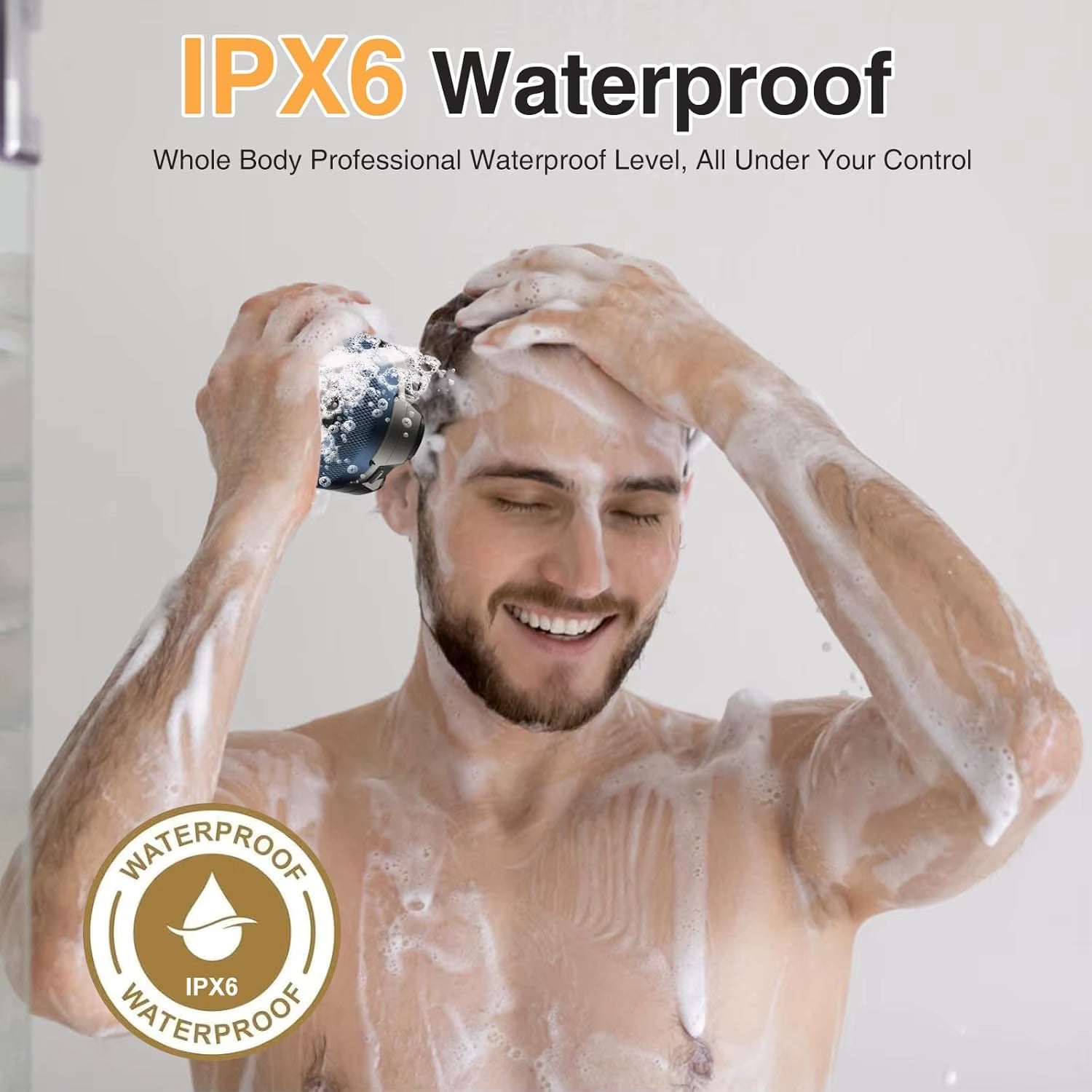 Electric Head Shavers for Bald Men 6D Magnetic Razor Hair Trimmer Rechargeable LED Display Waterproof Beard Shavers Hair Cutting